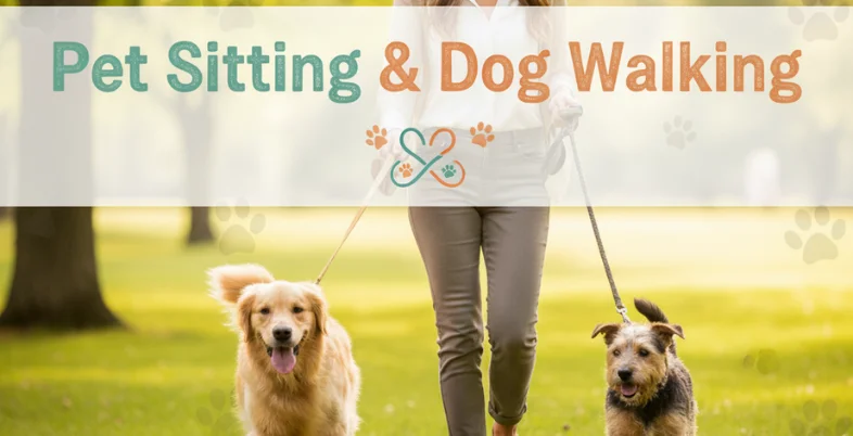 Pet Sitting & Dog Walking-Part-Time Business Ideas