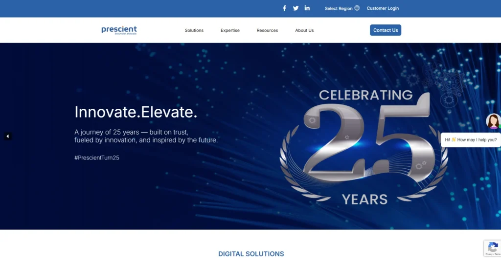Software Company in Baner - Prescient Technologies Pvt. Ltd.