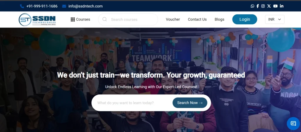 AI Courses in Delhi: SSDN Technologies Delhi