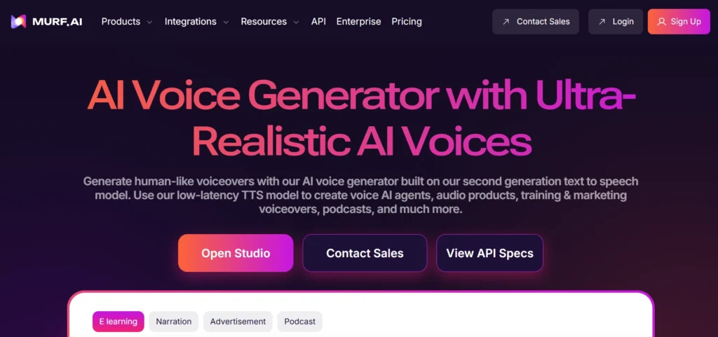 Best AI Voice Generators in Hindi: Murf AI