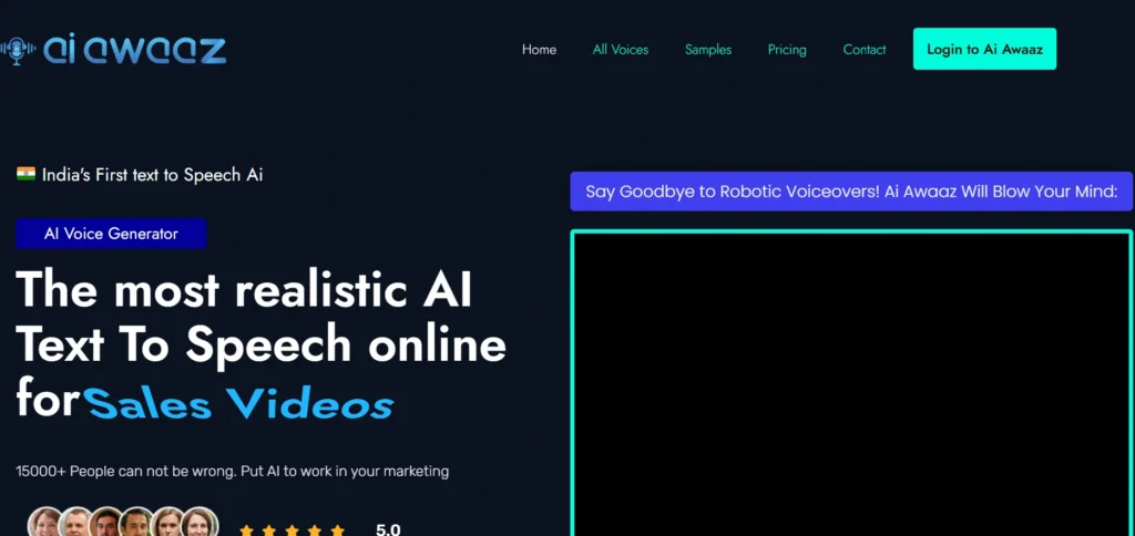 Best AI Voice Generators in Hindi: Ai Awaaz