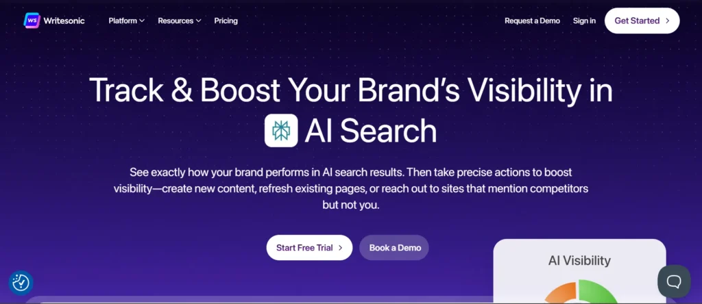 Writesonic - AI letter writting tool