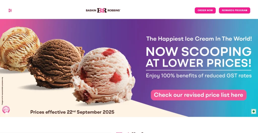 Fast Food Franchise - Baskin-Robbins