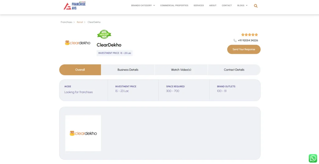 FOCO Franchise in India - ClearDekho