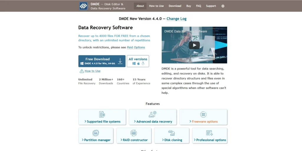 DMDE-Data Recovery Software for Mac