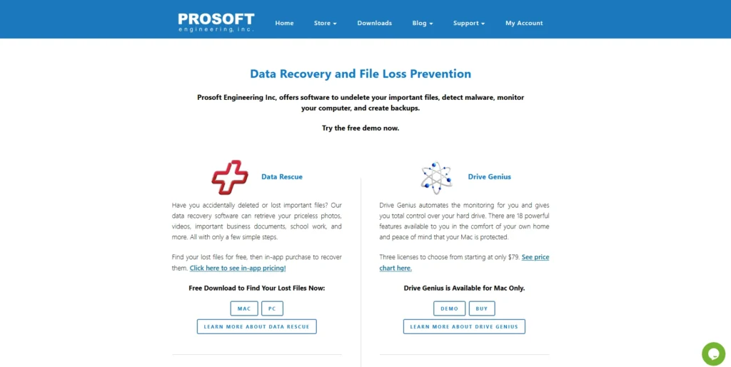 Data Rescue (Prosoft)-Data Recovery Software for Mac