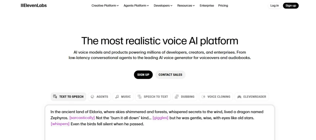 Tool For Voice Enabled Support - ElevenLabs