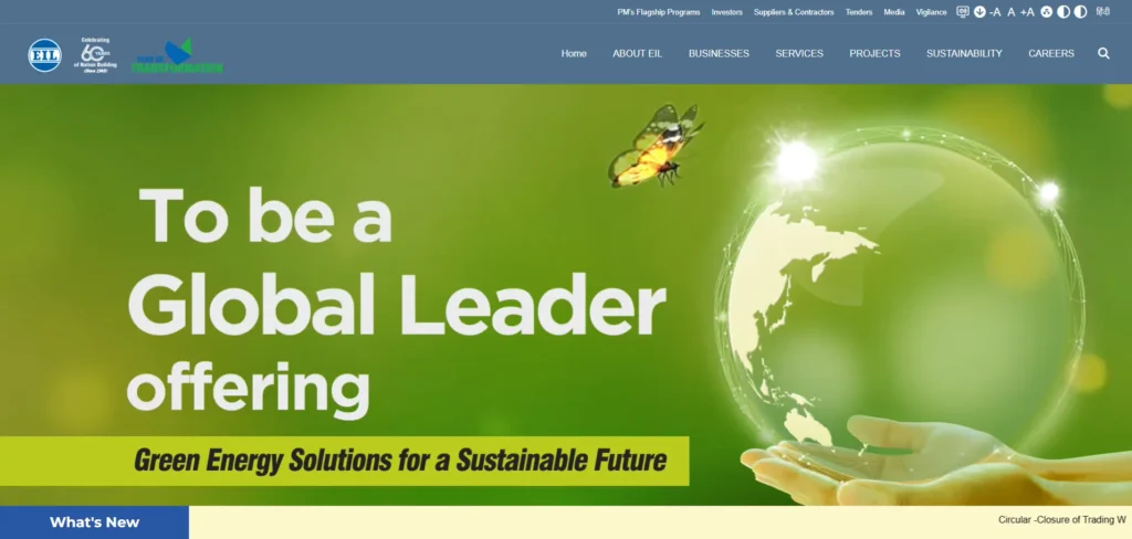 Engineers India Limited (EIL)-Navratna Companies in India