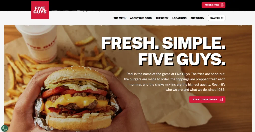 Fast Food Franchise - Five Guys