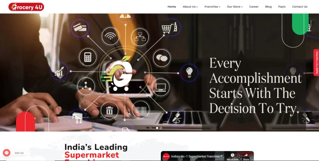 FOCO Franchise in India - Grocery 4U