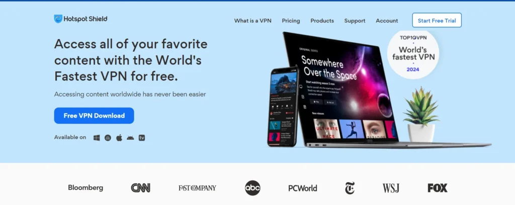 Hotspot Shield - Free VPN for China