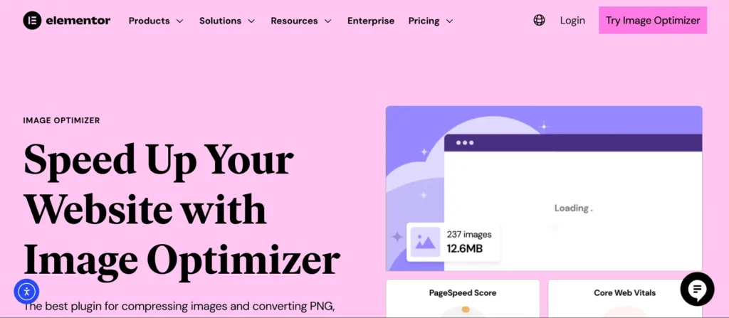 Image Optimizer by Elementor - WordPress Image Optimization Plugins