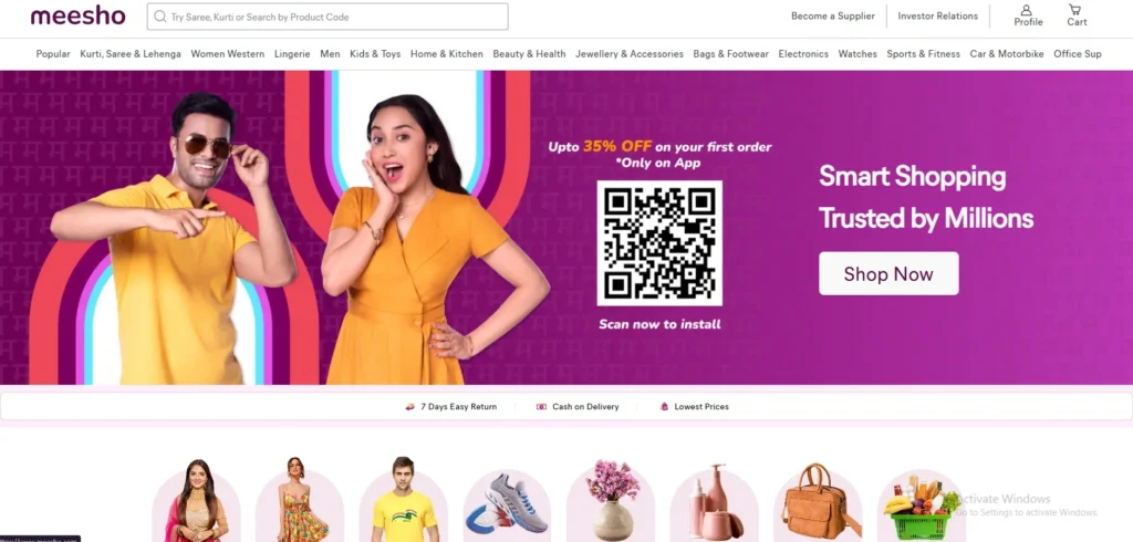 Unicorn Startups In India-Meesho