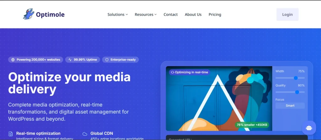 Optimole - WordPress Image Optimization Plugins