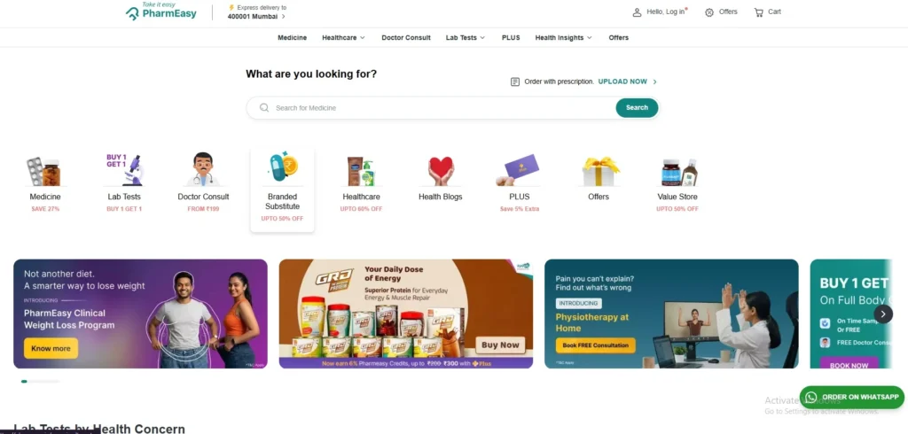 Unicorn Startups In India-Pha‌rmEasy