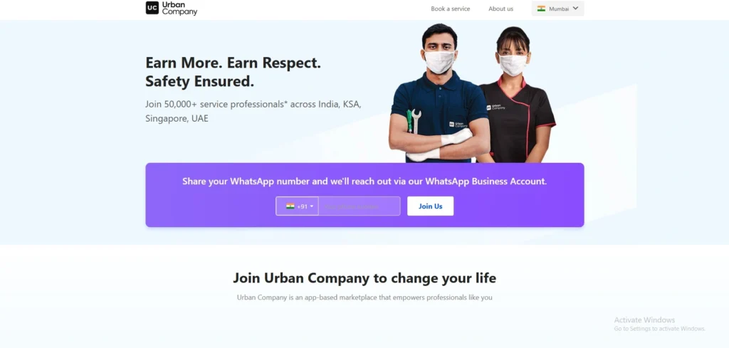 Unicorn Startups In India-U‌rban Company
