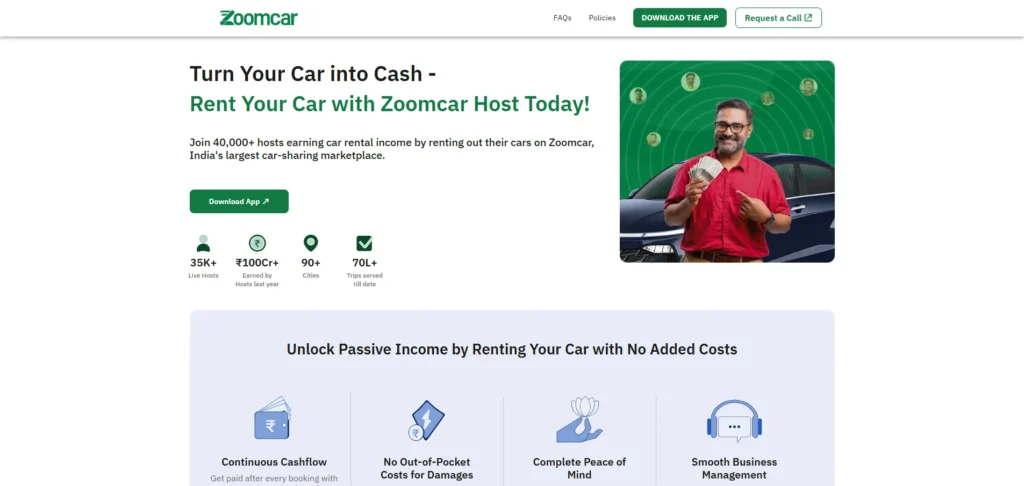 Zoomcar Associate Program (ZAP)-Automotive Franchises to Consider in India