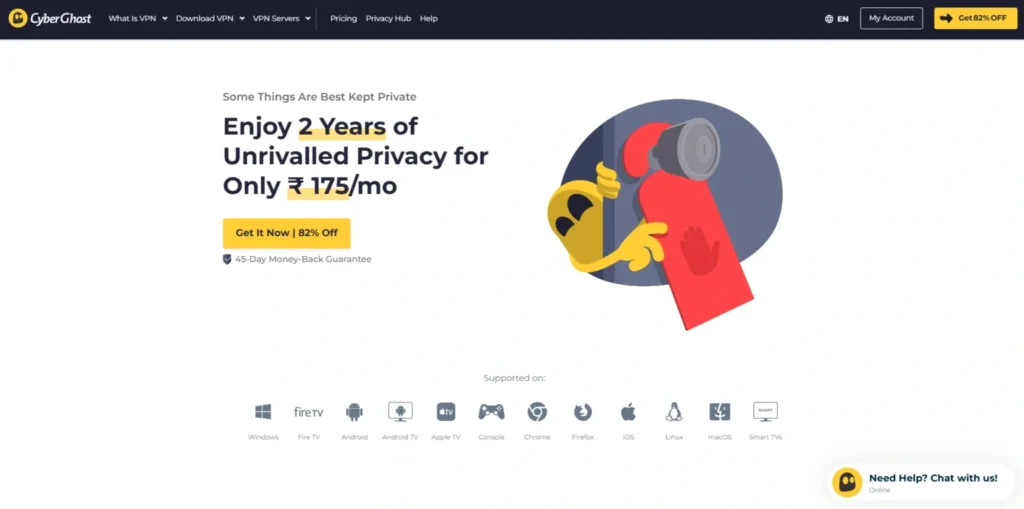 CyberGhost - VPN for Gaming