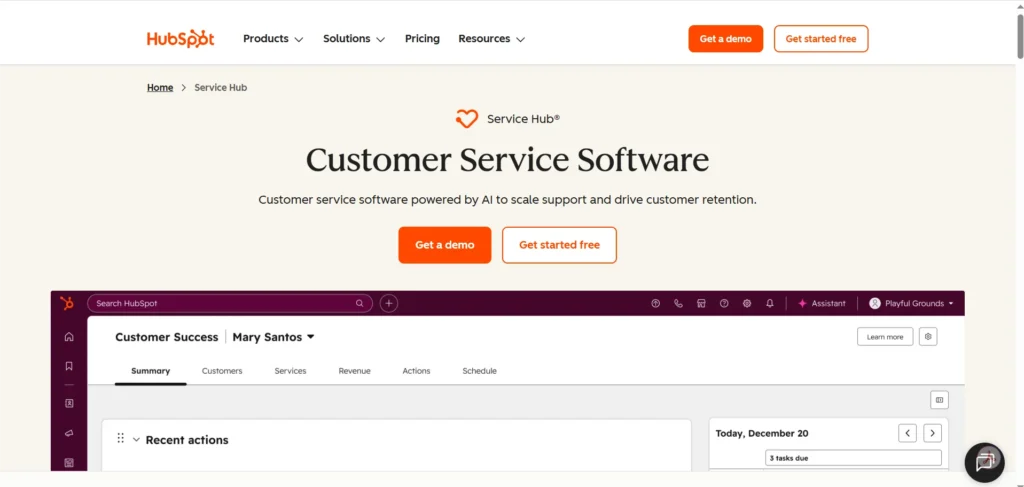 Customer Feedback Tool - Hubspot
