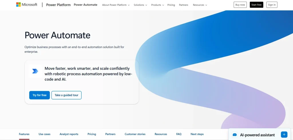 n8n Alternative & Competitor -Microsoft Power Automate