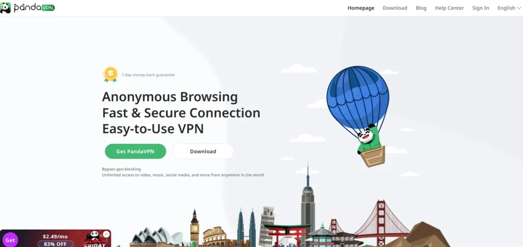  PandaVPN-VPN for Android TV 