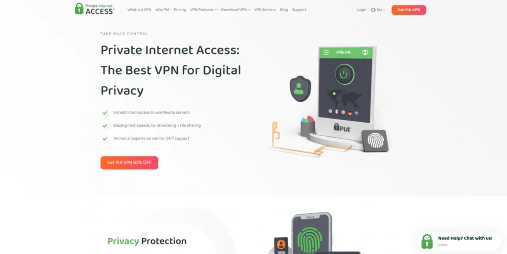 Private Internet Access - VPN for Gaming