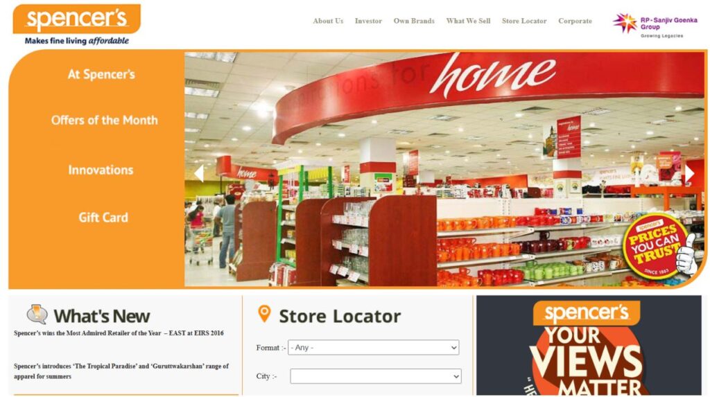 Retail Store Franchise in India