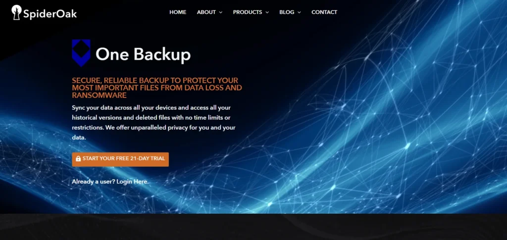 Cloud Storage Alternative - SpiderOak One Backup