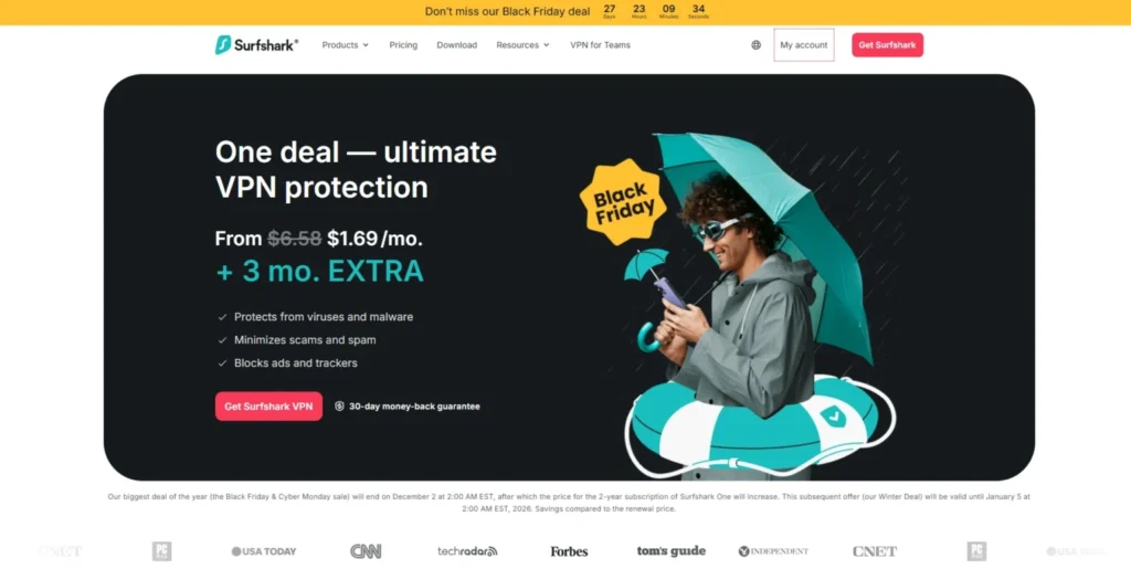 Surfshark - VPN for Gaming