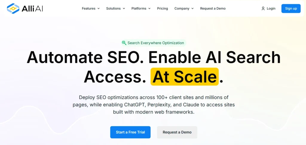 SEO Automation Tool - Alli AI