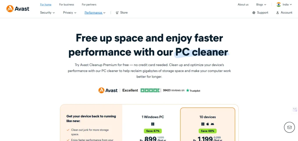 Disk Cleanup Software - Avast Cleanup