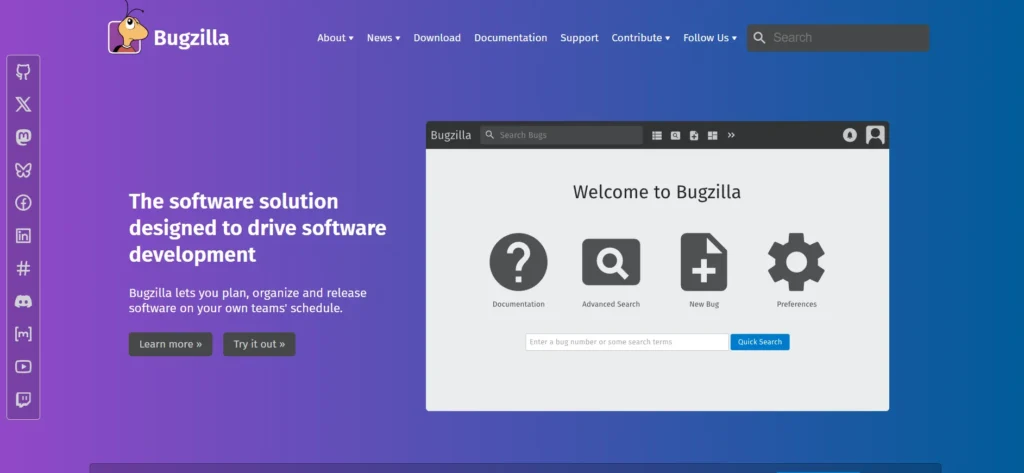Bugzilla - Bug Tracking Software