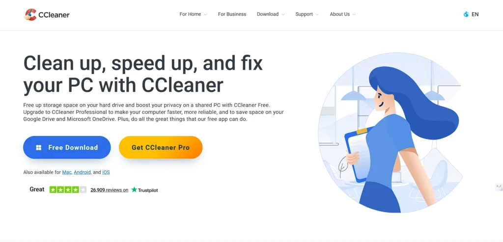 Disk Cleanup Software - CCleaner