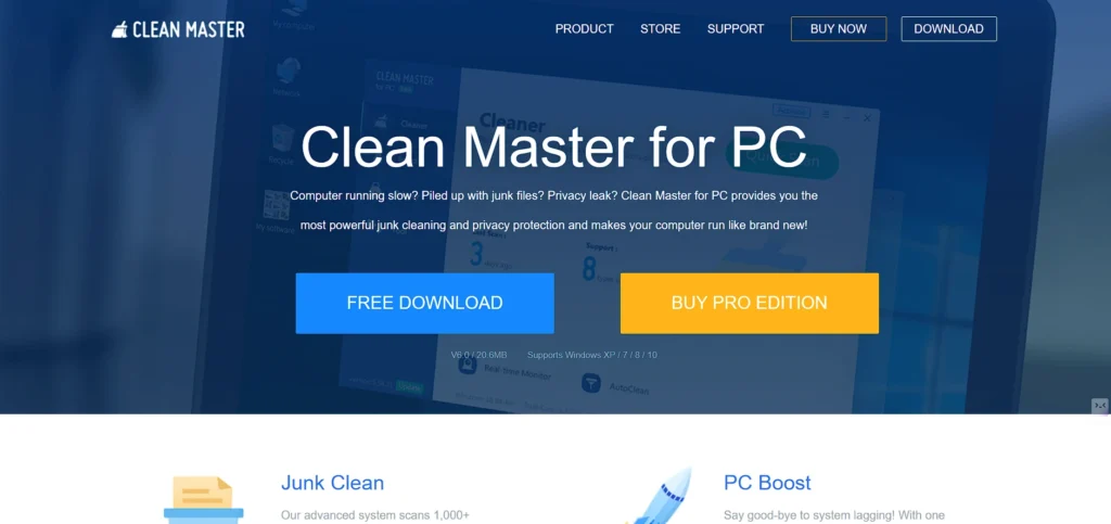 Disk Cleanup Software - Clean Master for PC