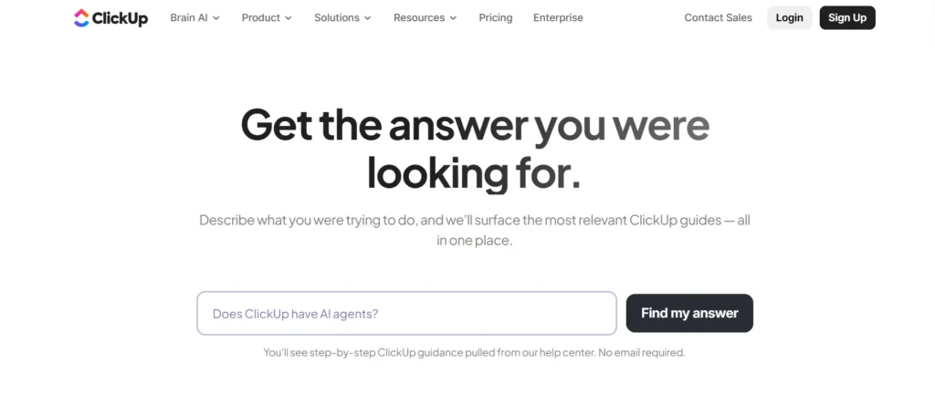 ClickUp - Bug Tracking Software