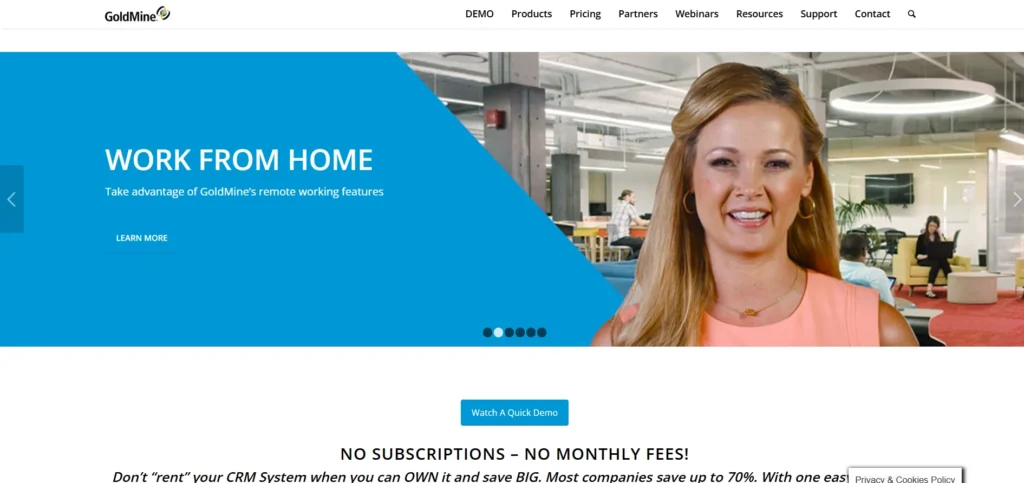 Fundraising CRM Platform - GoldMine CRM