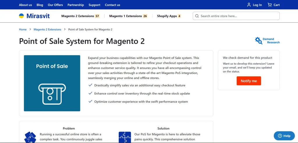 POS Software for Magento - Mirasvit POS