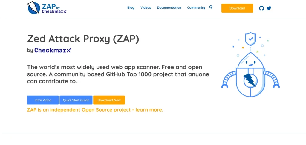 Open Source Cybersecurity Tool - OWASP ZAP