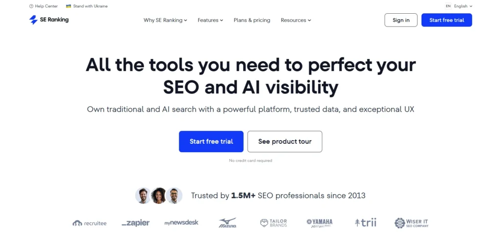 SEO Automation Tool - SE Ranking