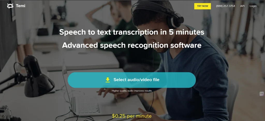 Dictation Software - Temi