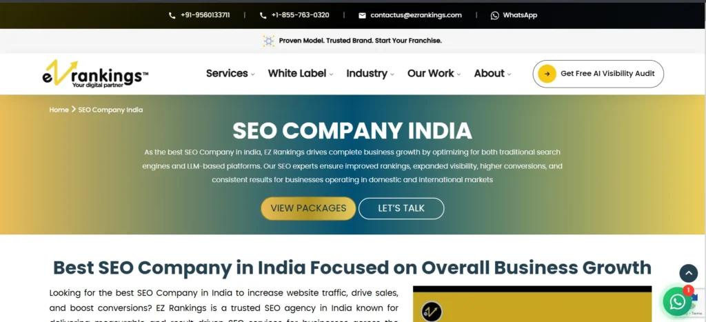 SEO Agency for AI Search Engine Optimization - EZ Rankings