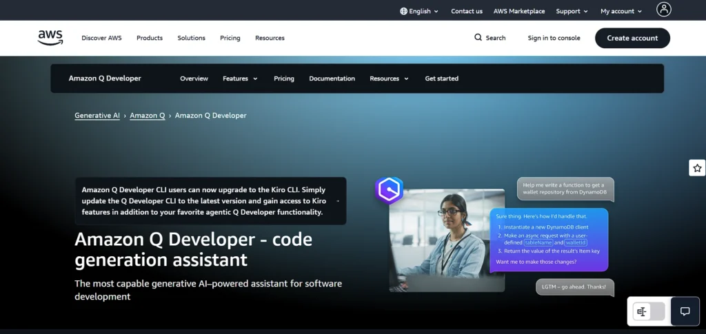 ai coding tool - Amazon CodeWhisperer