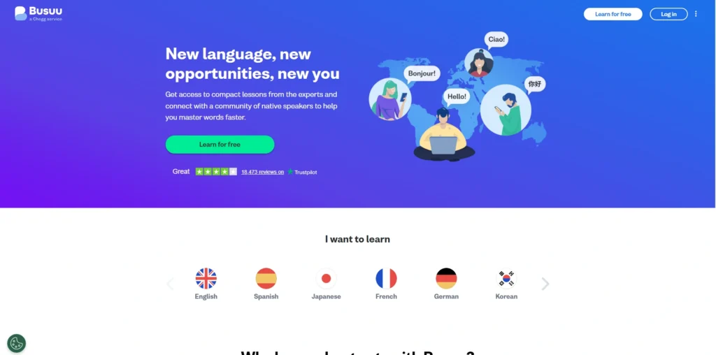 Apps To Learn Japanese - Busuu