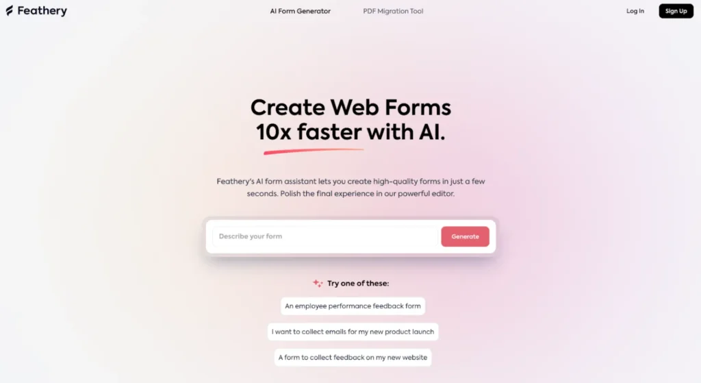 Feathery - AI Form Generator