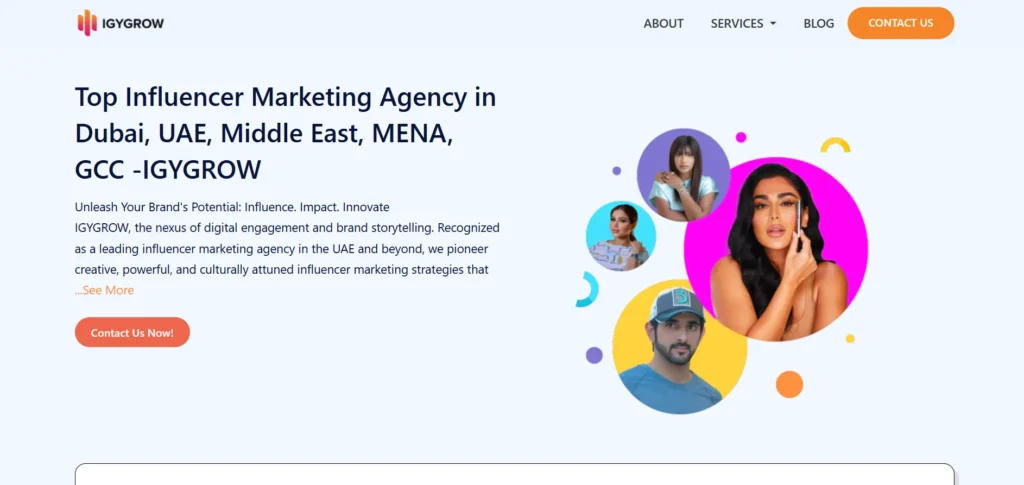 Influencer Marketing Agency in Dubai - IGYGROW