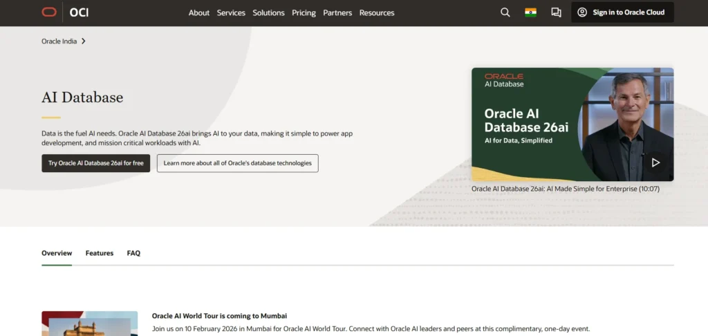 Secure Database Management Platform - Oracle Database