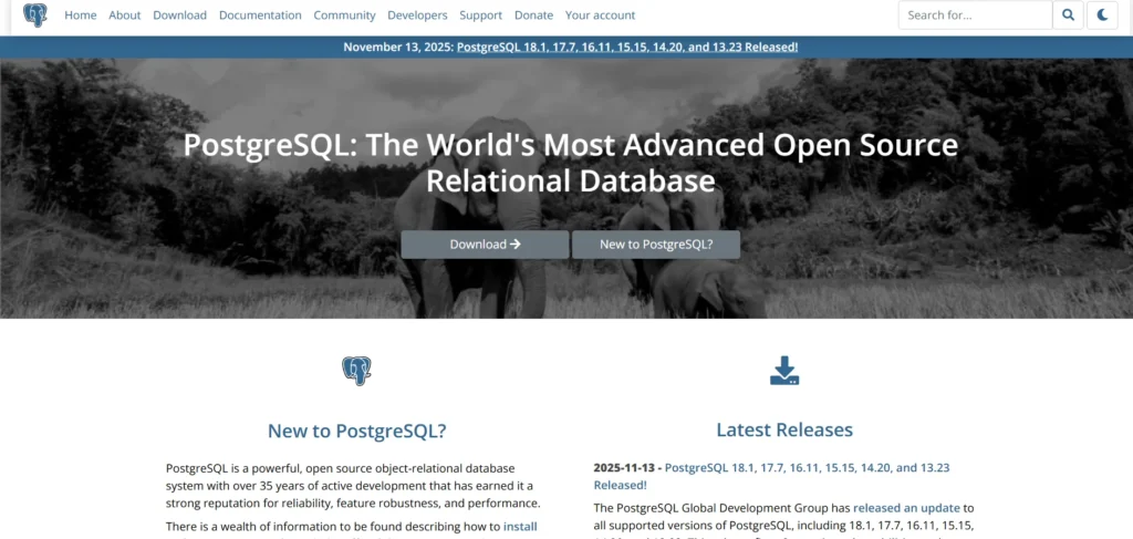 Secure Database Management Platform - PostgreSQL