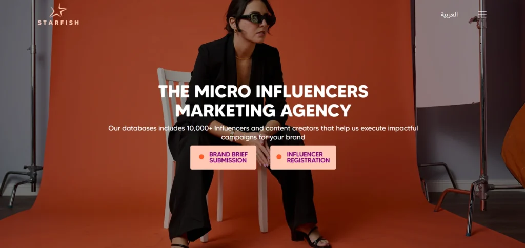 Influencer Marketing Agency in Dubai - Starfish Agency