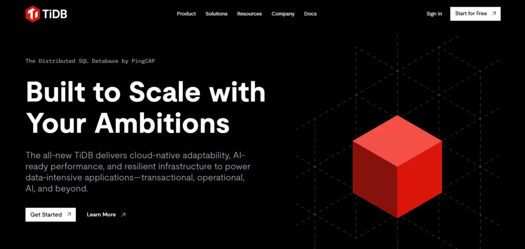 Secure Database Management Platform - TiDB