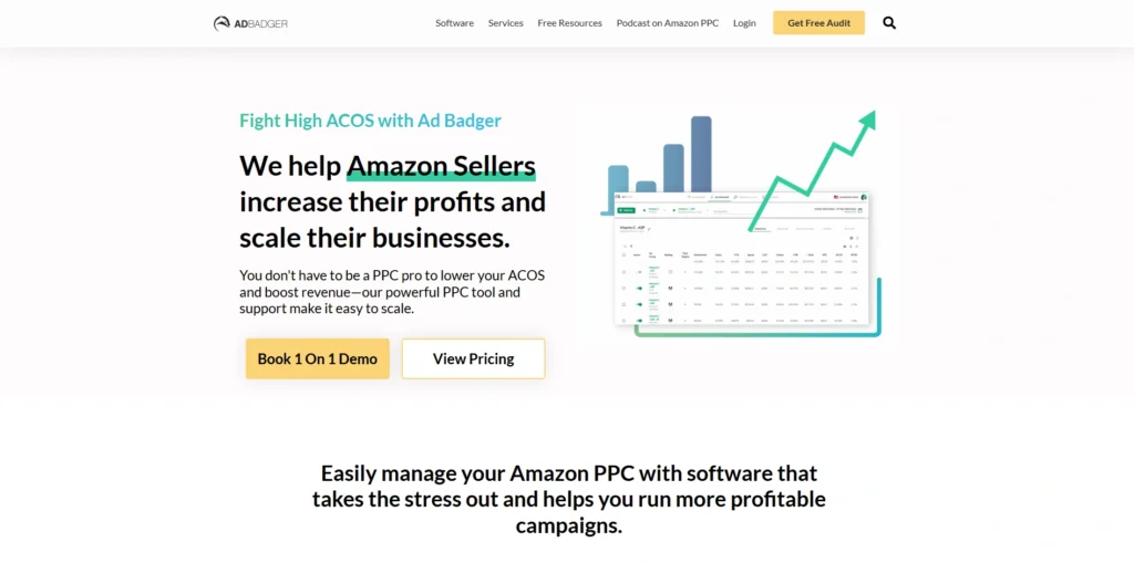 Amazon PPC Software Tools-Ad Badger